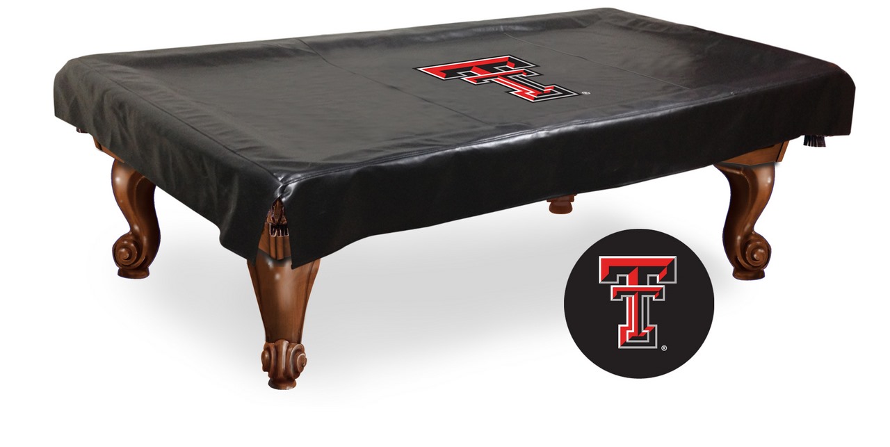 Picture of Holland Bar Stool BCV8TXTech Texas Tech Billiard Table Cover