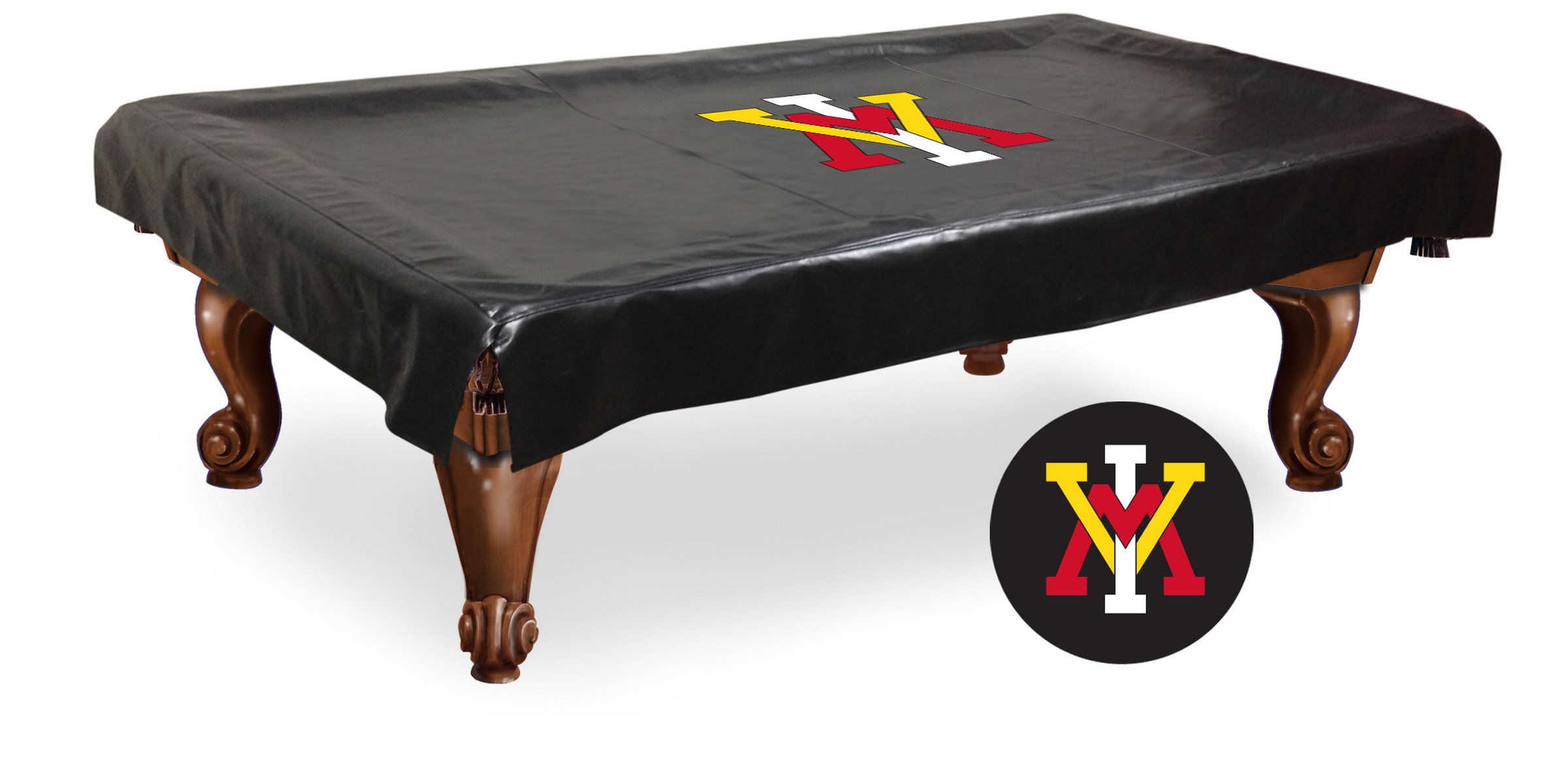 Picture of Holland Bar Stool BCV8VAMilI Virginia Military Institute Billiard Table Cover