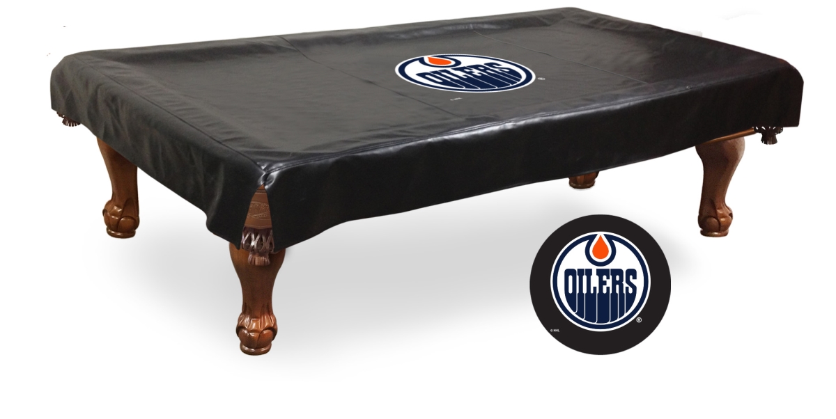 Picture of Holland Bar Stool BCV8EdmOil Edmonton Oilers Billiard Table Cover