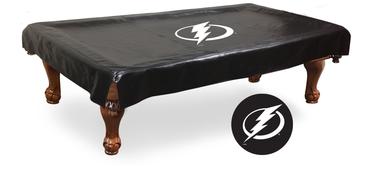 Picture of Holland Bar Stool BCV8TBLght Tampa Bay Lightning Billiard Table Cover