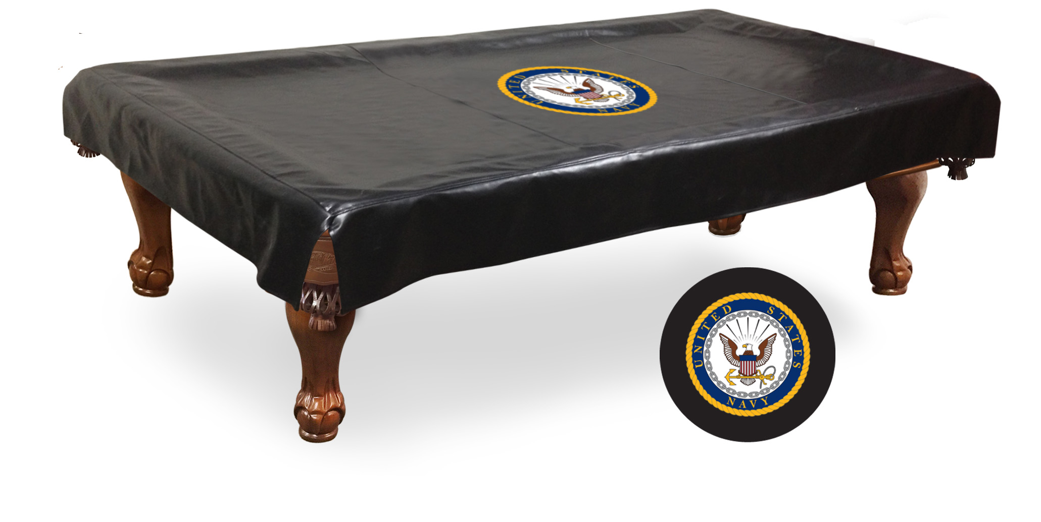 Picture of Holland Bar Stool BCV9Navy United States Navy Billiard Table Cover