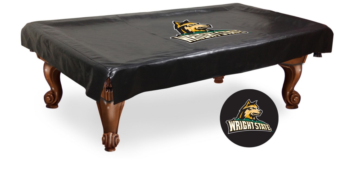 Picture of Holland Bar Stool BCV9WrtStU Wright State Billiard Table Cover