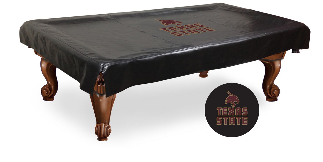 BCV9TexsSt Texas State Billiard Table Cover