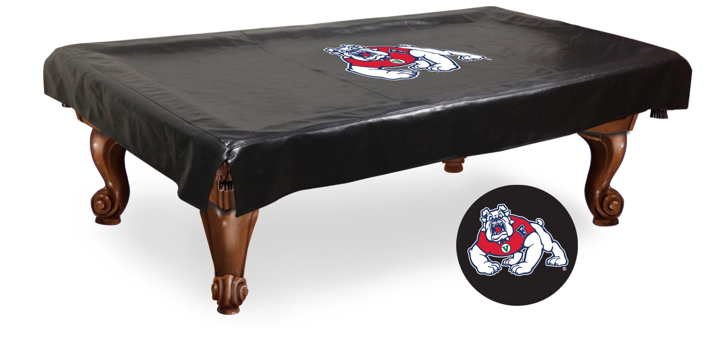 Picture of Holland Bar Stool BCV7FresSt Fresno State Billiard Table Cover