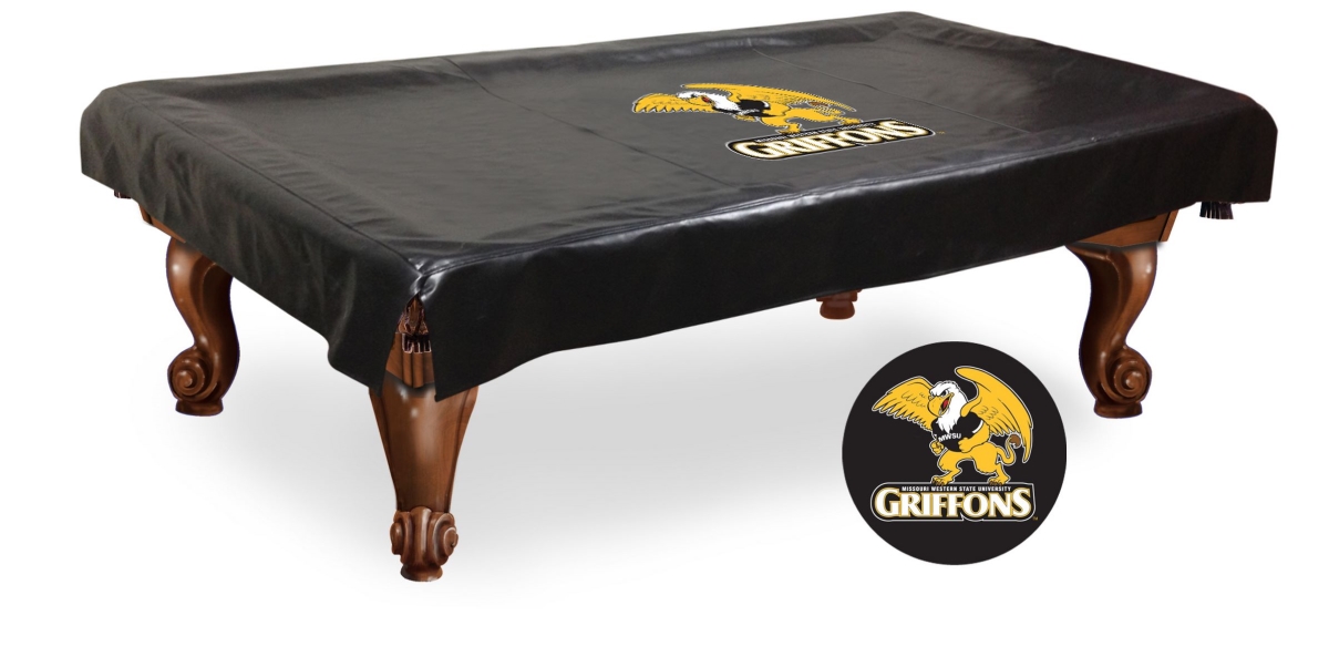 Picture of Holland Bar Stool BCV9MOWSt Missouri Western State Billiard Table Cover