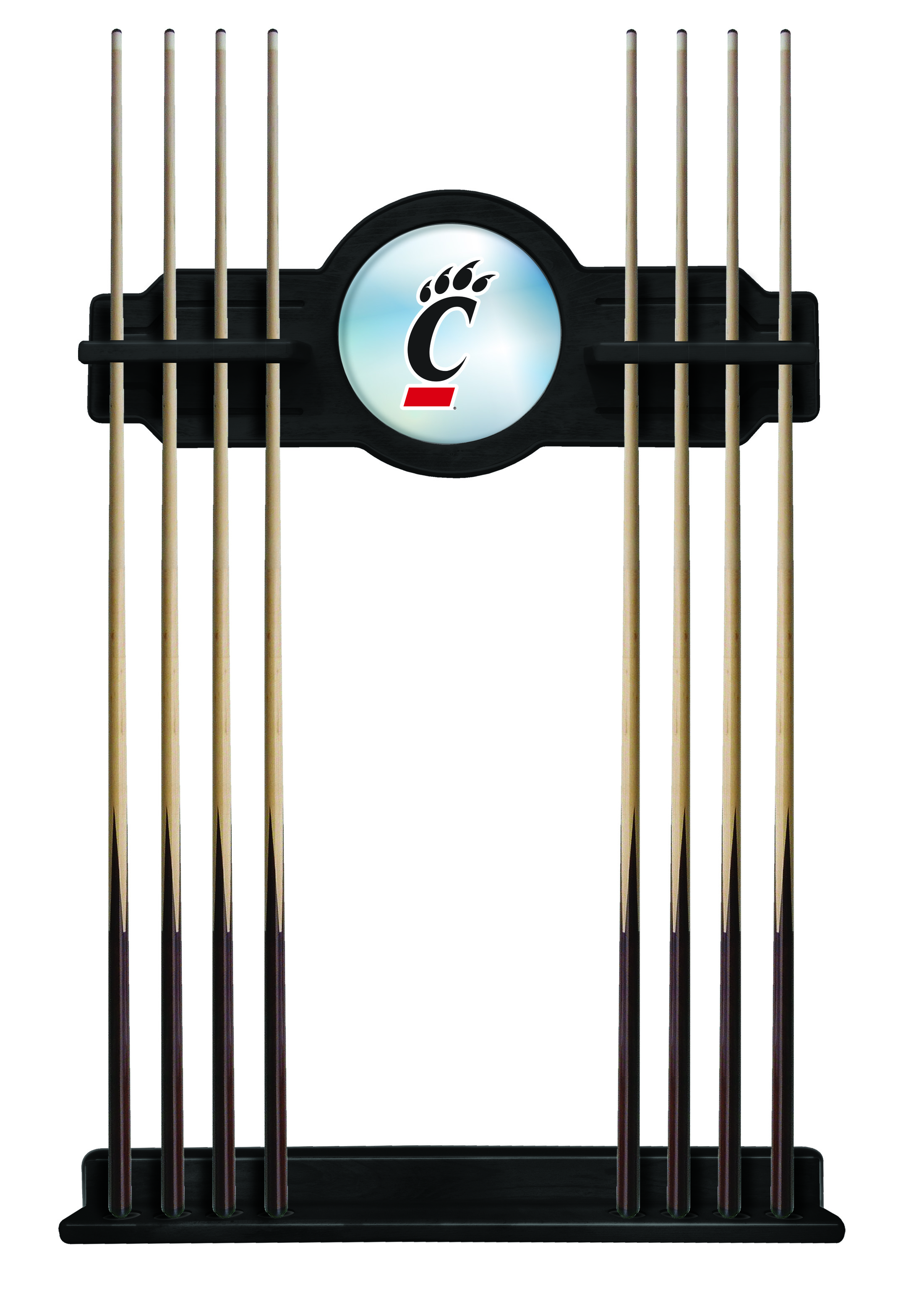 CueBKCincin Cincinnati Cue Rack - Black