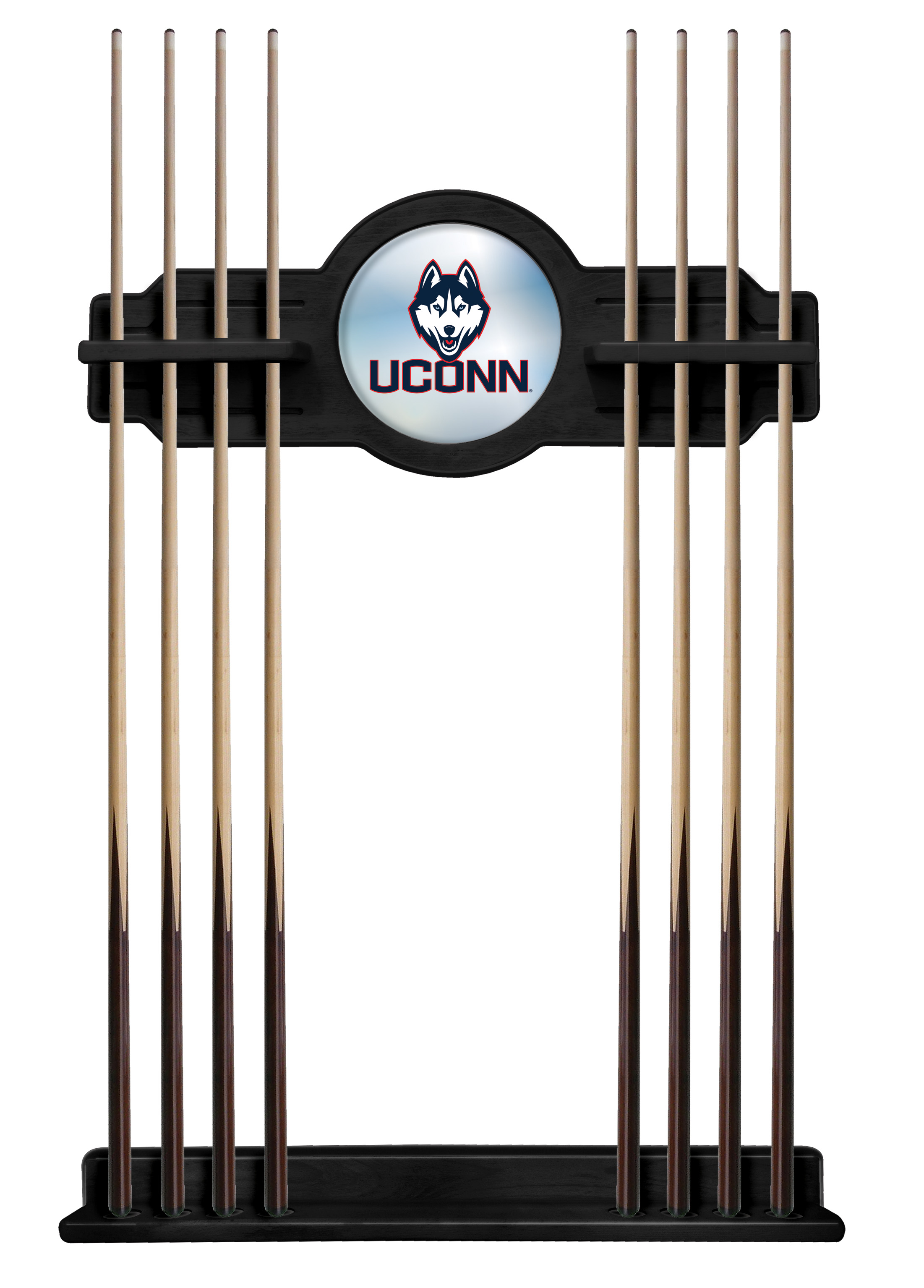 CueBKConnUn Connecticut Cue Rack - Black