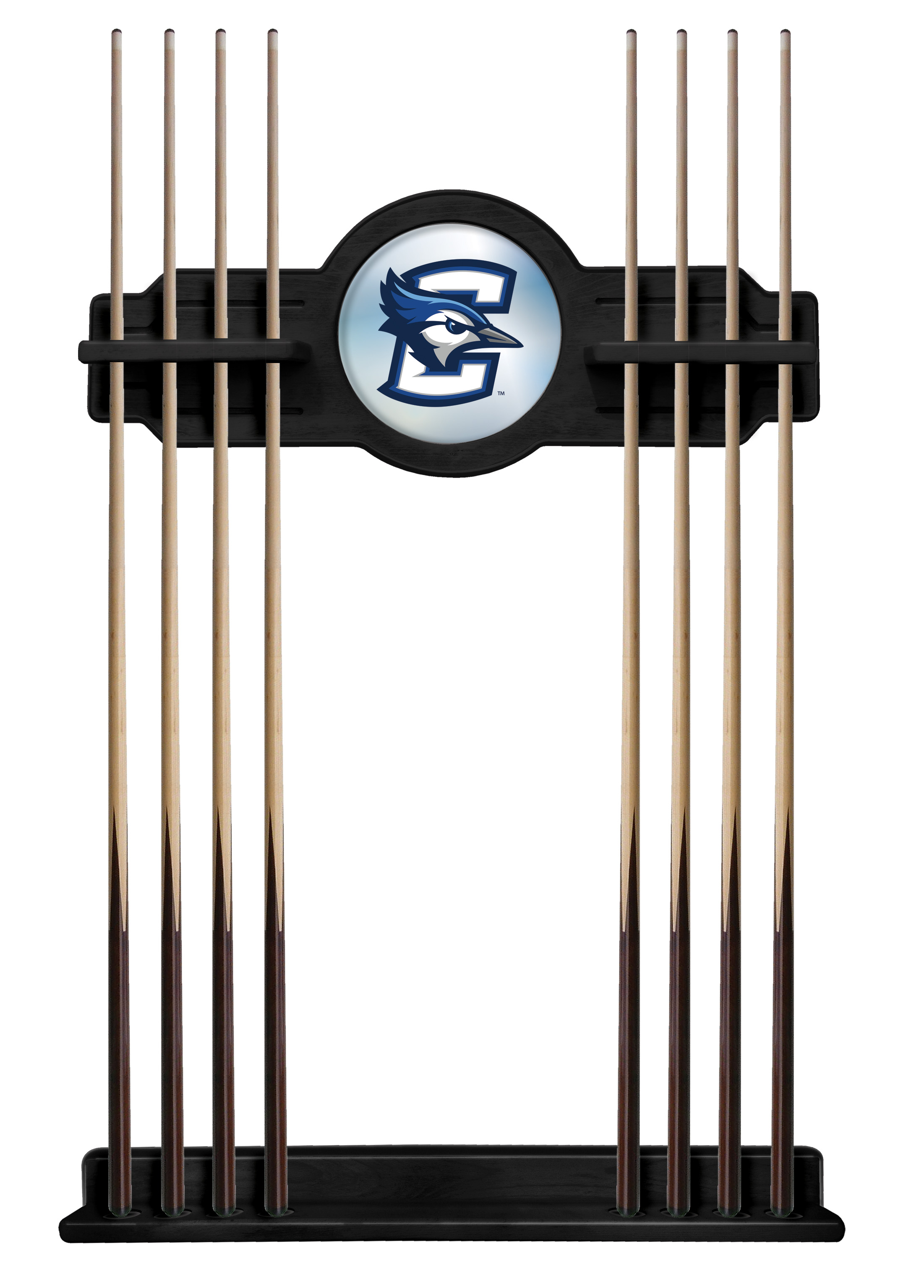 CueBKCrghtn Creighton Cue Rack - Black