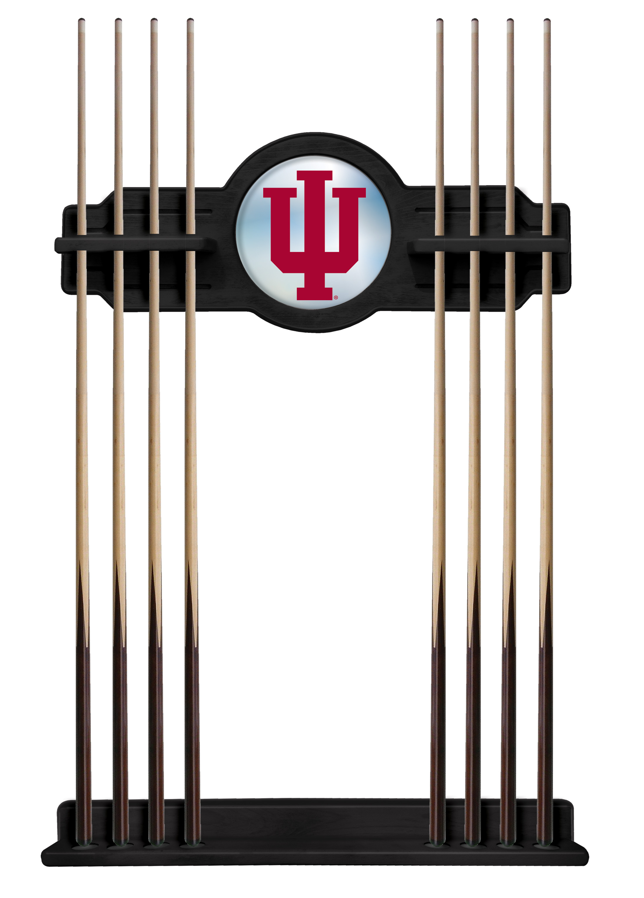 CueBKIndnaU Indiana Cue Rack - Black