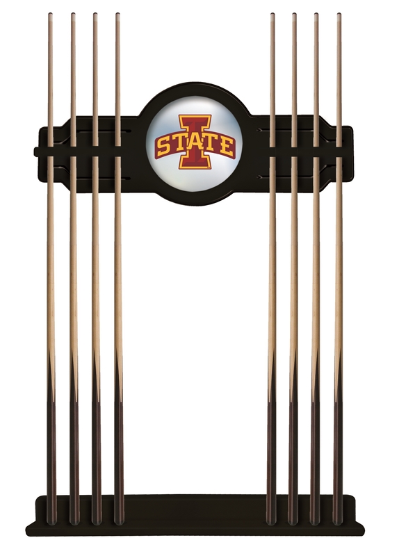 CueBKIowaSt Iowa State Cue Rack - Black