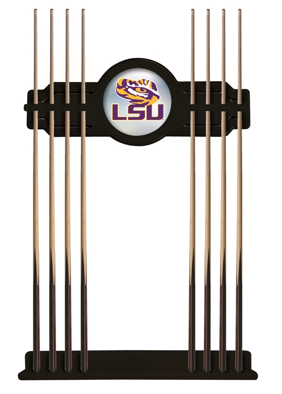 Picture of Holland Bar Stool CueBKLaStUn Louisiana State Cue Rack - Black