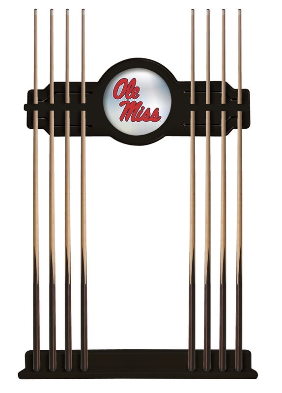 Picture of Holland Bar Stool CueBKMssppU Ole Miss Cue Rack - Black