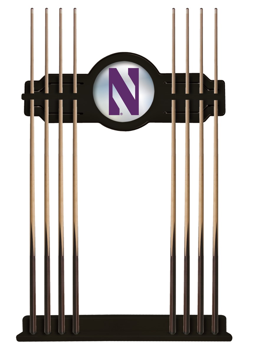 CueBKNthwst Northwestern University Cue Rack - Black