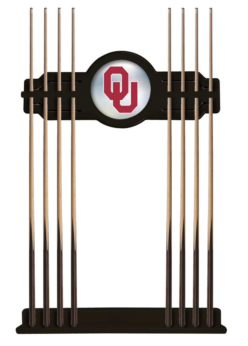 CueBKOklhma Oklahoma Cue Rack - Black