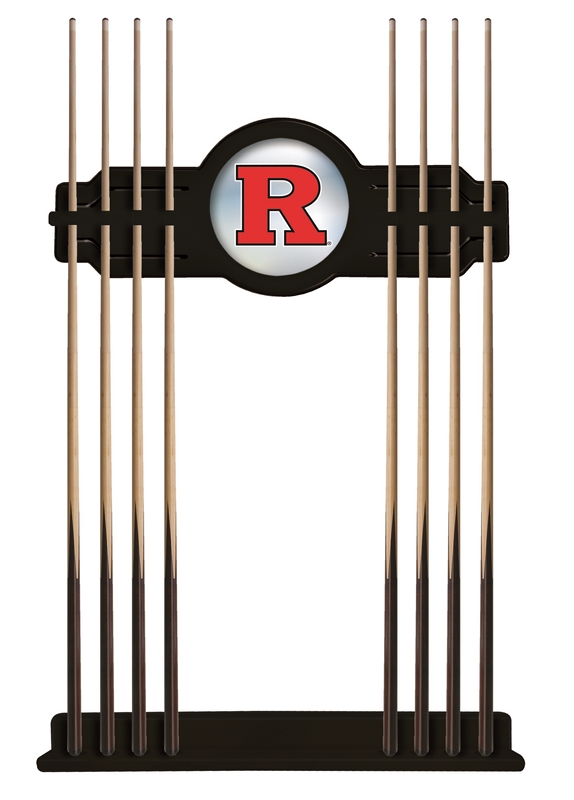 CueBKRutger Rutgers University Cue Rack - Black