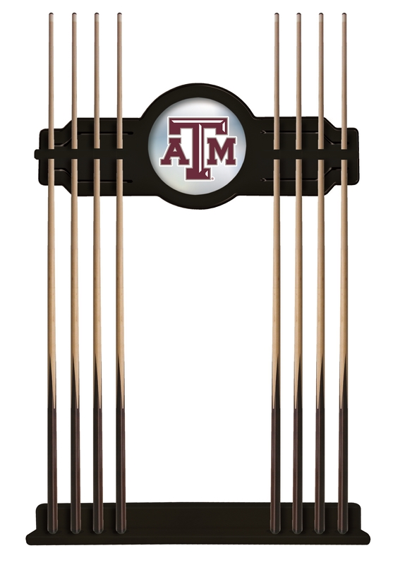 CueBKTexA-M Texas A & M University Cue Rack - Black