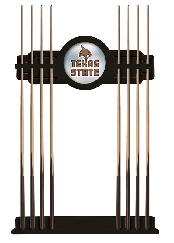 Picture of Holland Bar Stool CueBKTexsSt Texas State Cue Rack - Black