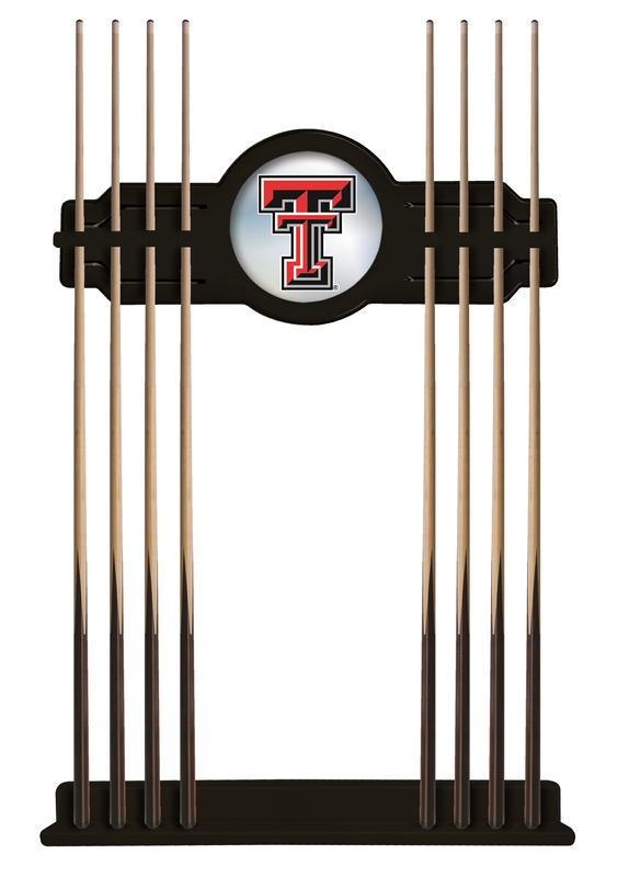 CueBKTXTech Texas Tech Cue Rack - Black