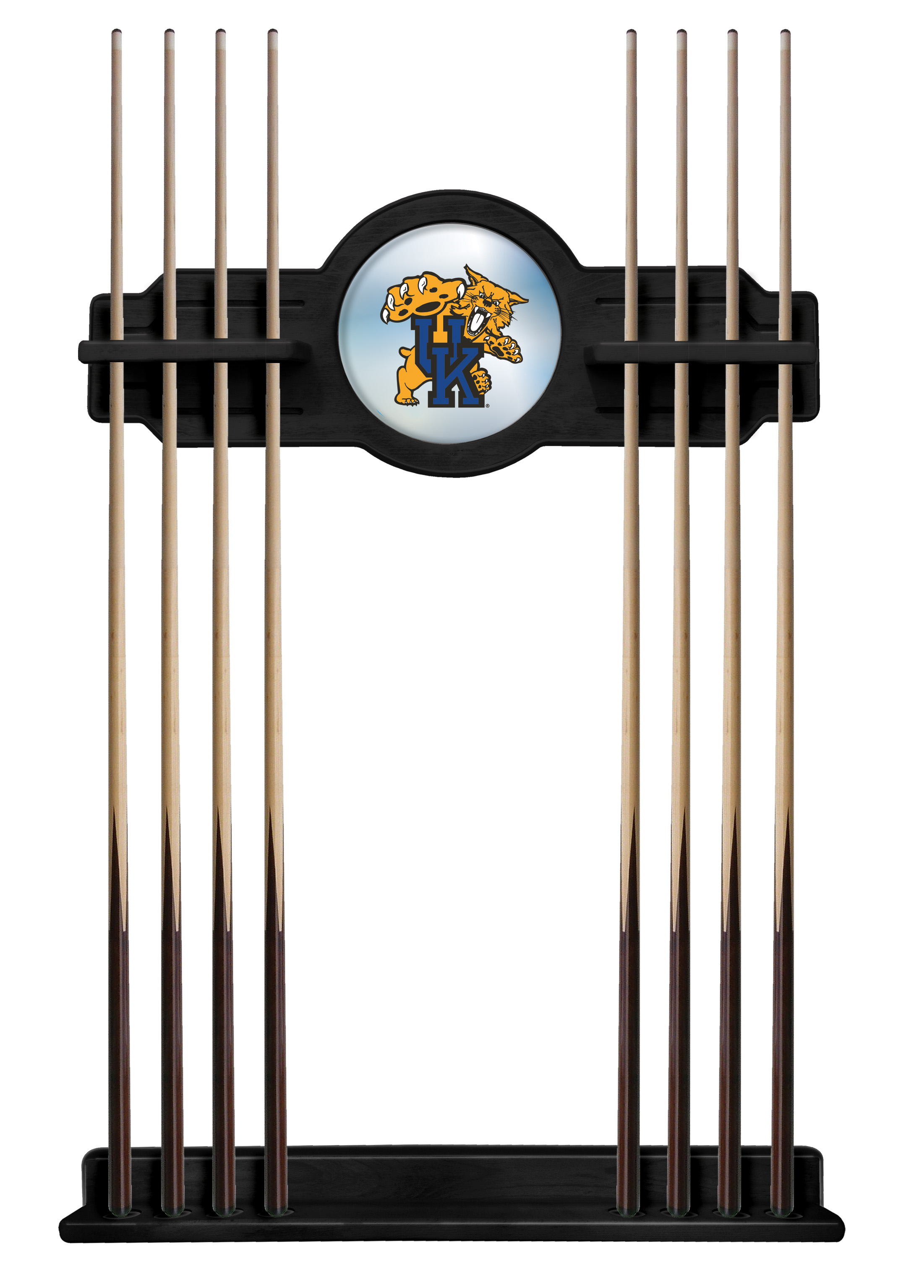 Kentucky Wildcat Cue Rack - Black