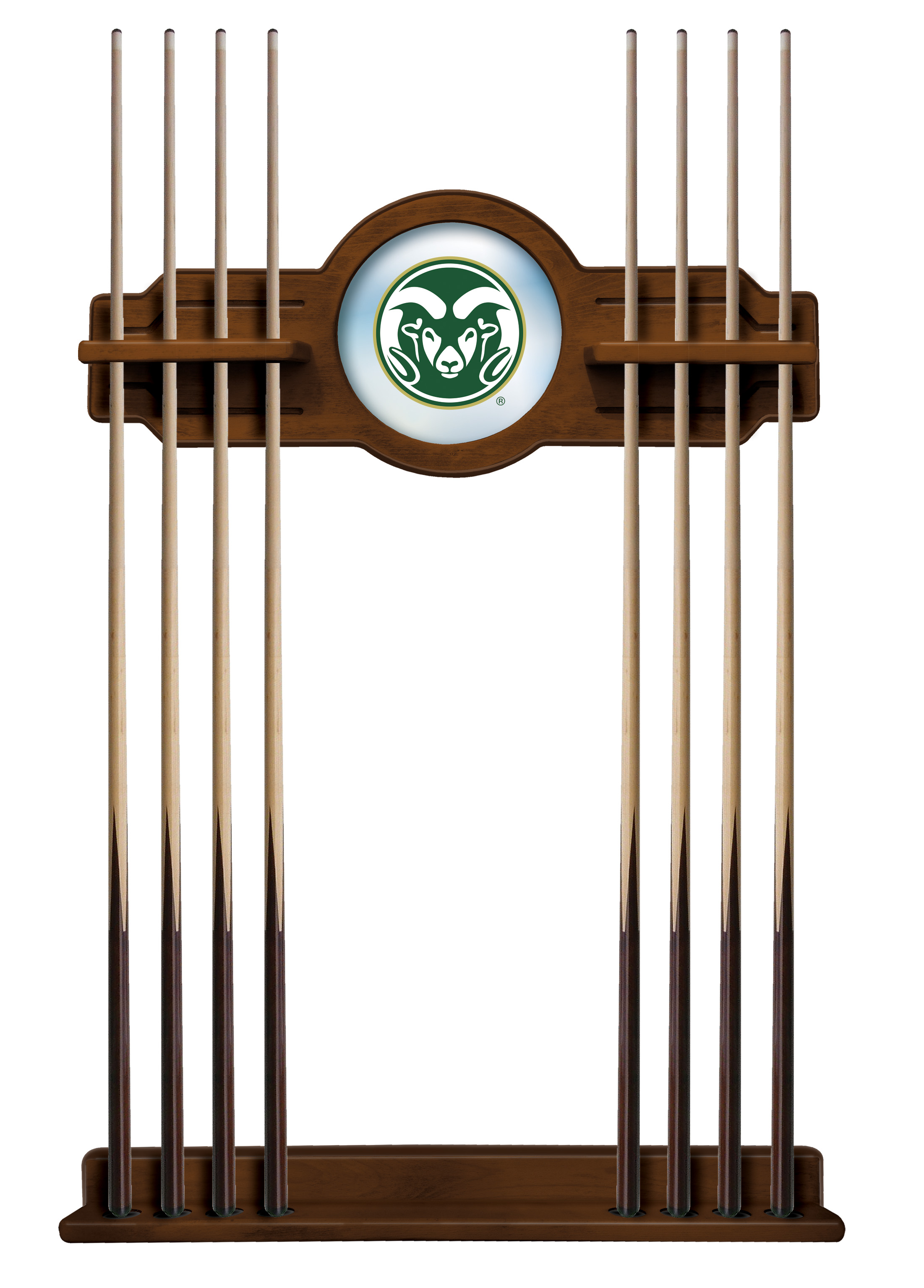 CueChrdColoSt Colorado State Cue Rack - Chardonnay