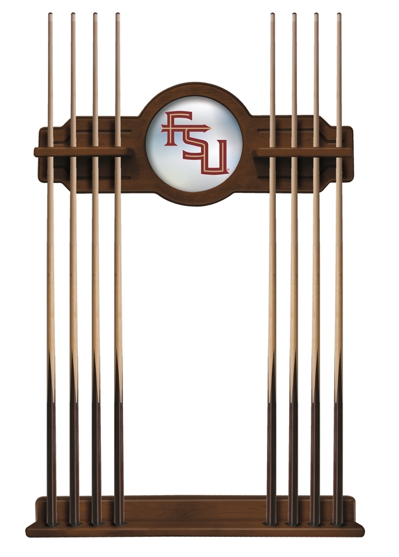 Picture of Holland Bar Stool CueChrdFSU-FS Florida State Seminoles Pool Cue Rack Script FS
