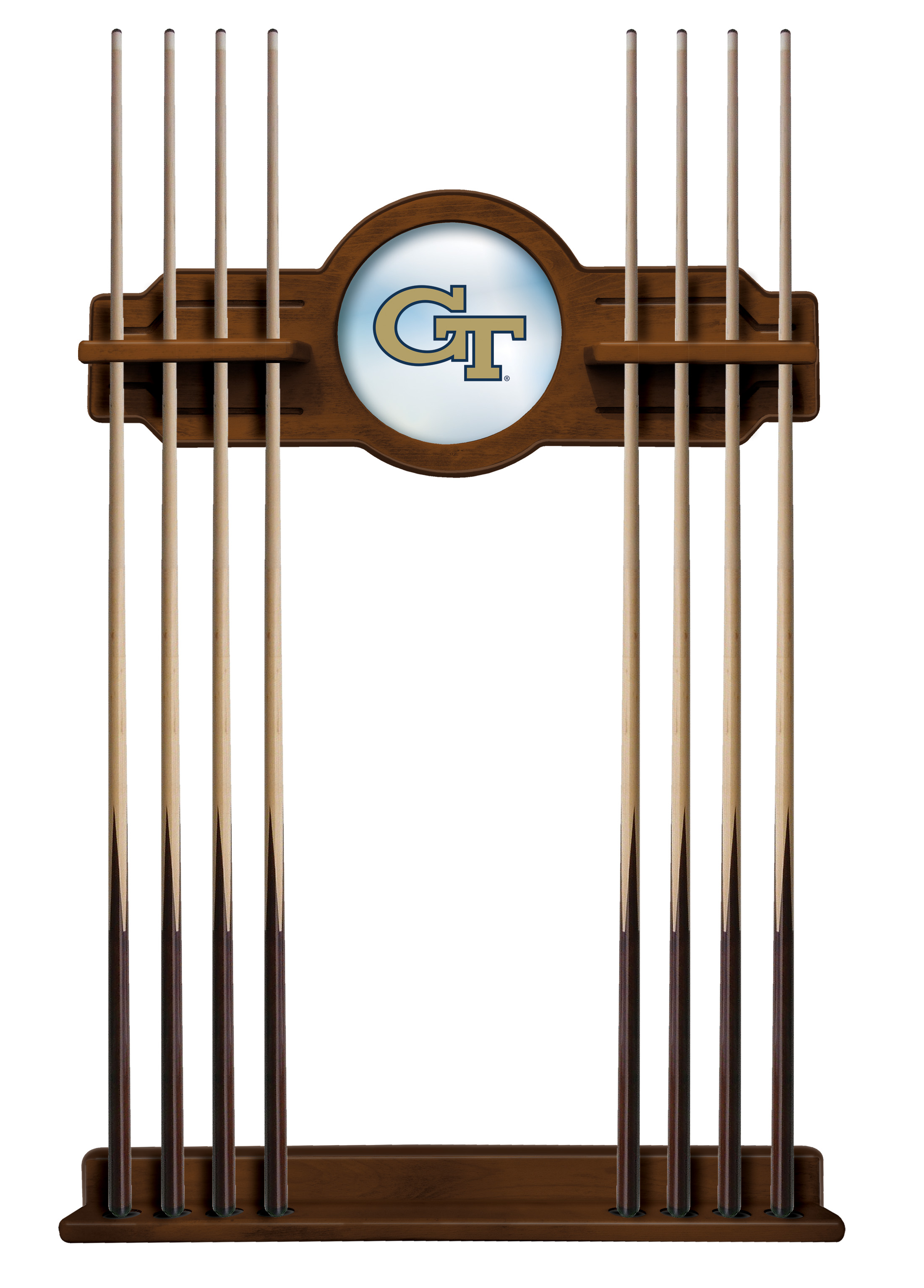 Picture of Holland Bar Stool CueChrdGATech Georgia Tech Cue Rack - Chardonnay