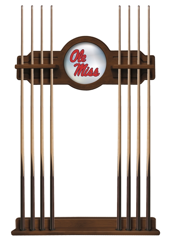 CueChrdMssppU Ole Miss Cue Rack - Chardonnay