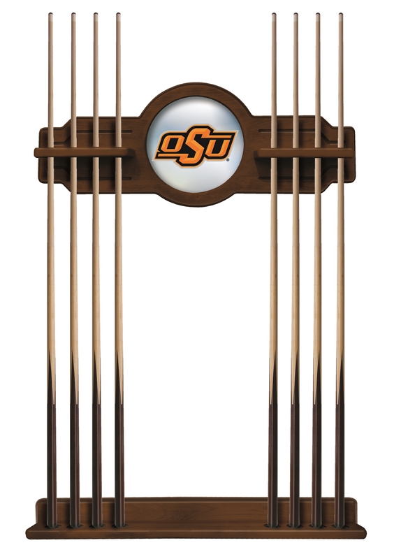 Picture of Holland Bar Stool CueChrdOKStUn Oklahoma State Cue Rack - Chardonnay