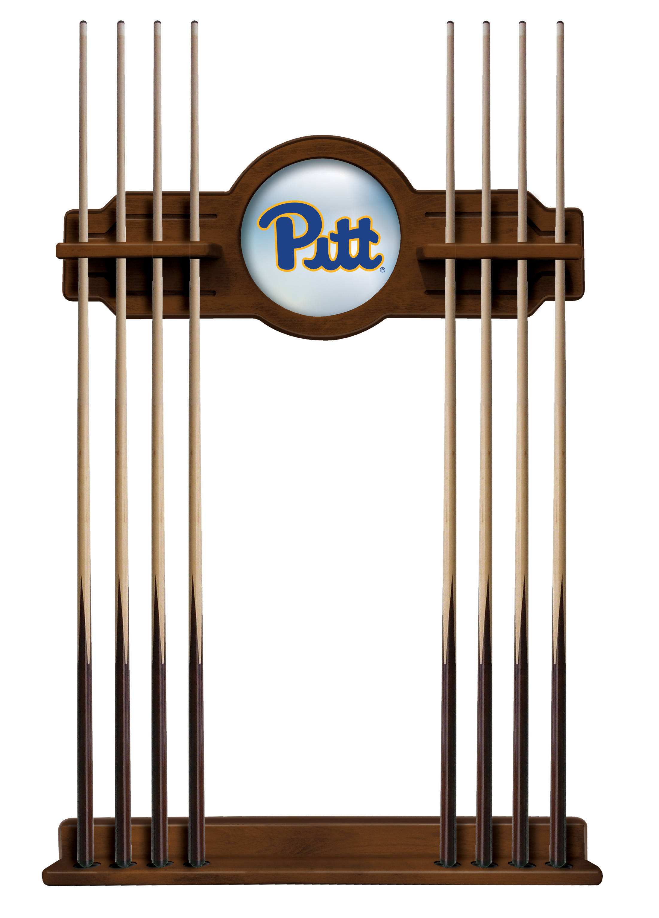 CueChrdPittsb Pitt University Cue Rack - Chardonnay