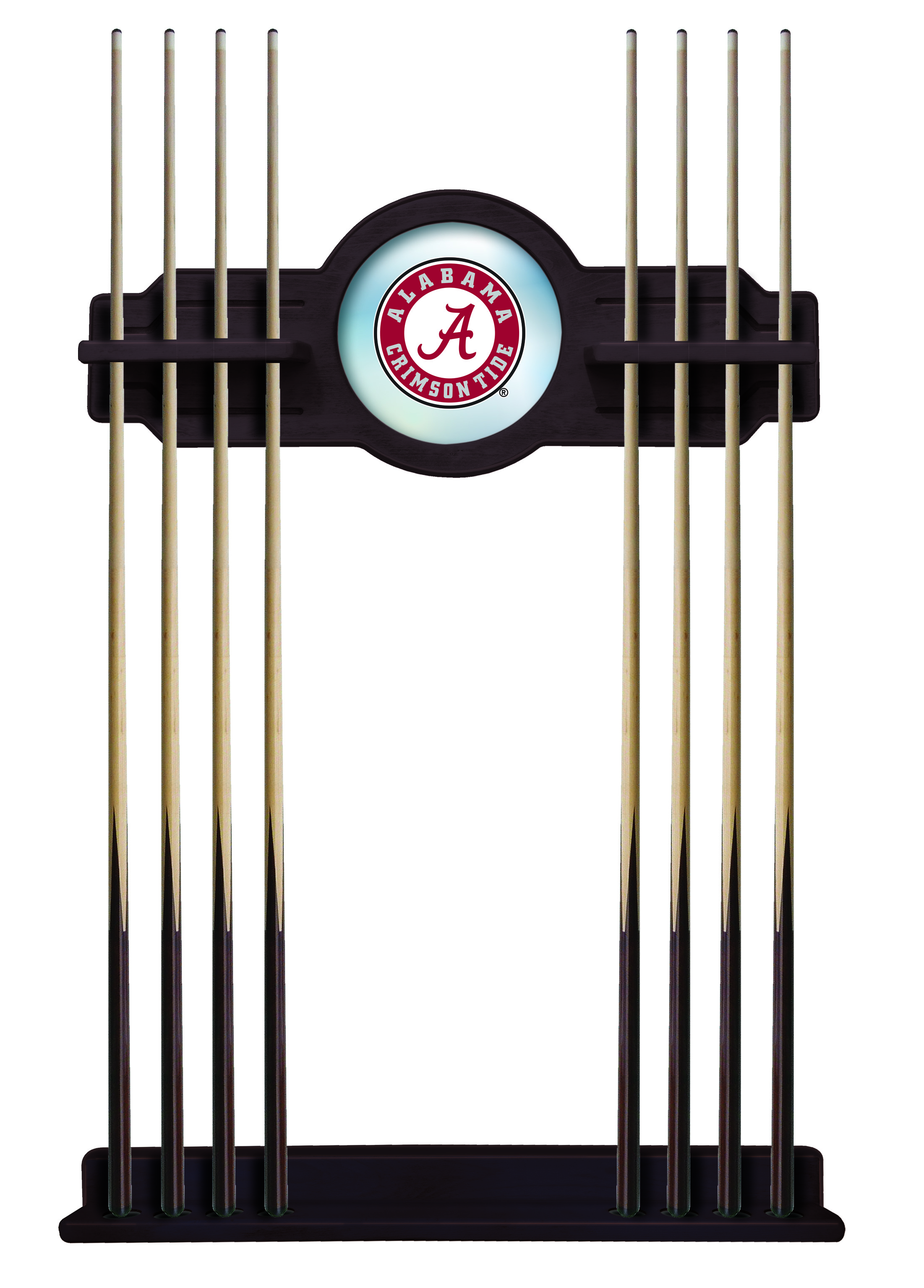 Picture of Holland Bar Stool CueETudAL-A Alabama Cue Rack - English Tudor
