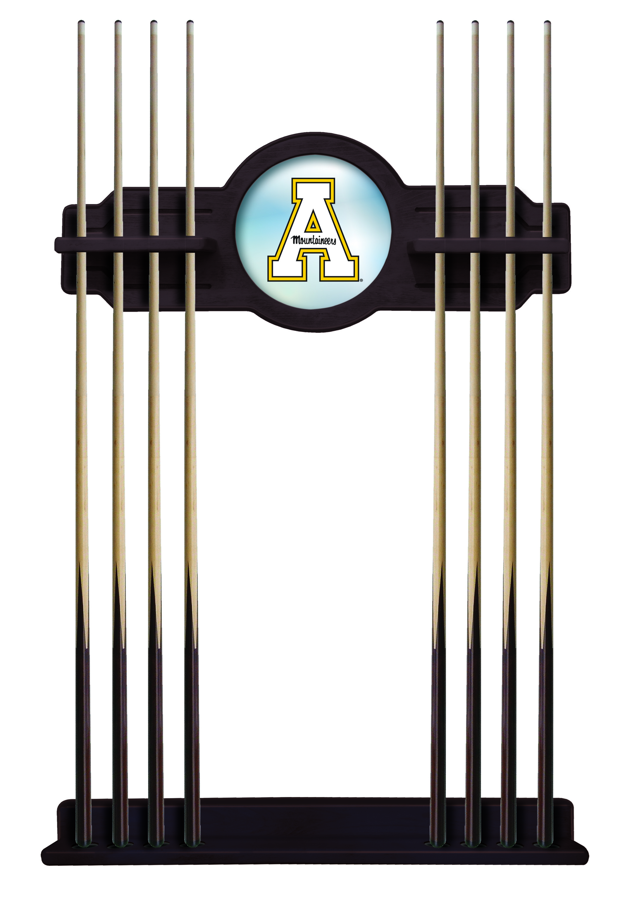 CueETudAppStU Appalachian State Cue Rack - English Tudor