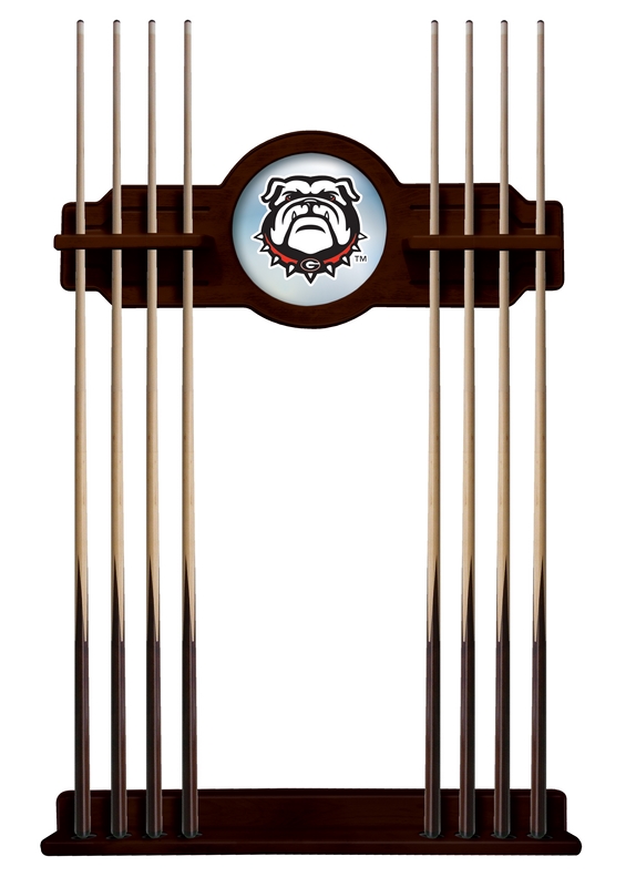 Georgia Bulldog Cue Rack - English Tudor