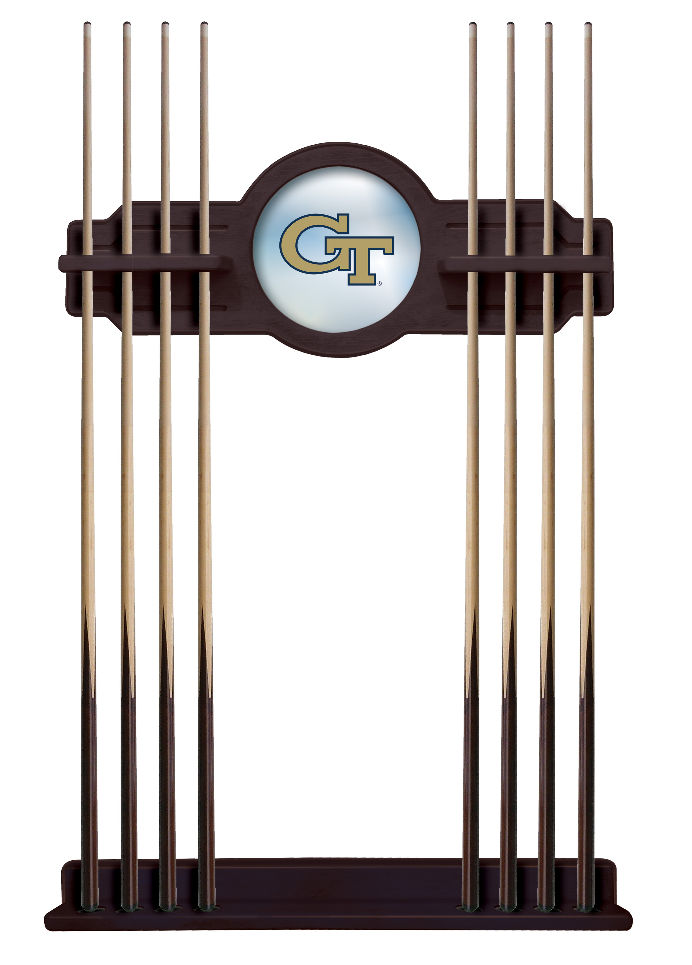 CueETudGATech Georgia Tech Cue Rack - English Tudor