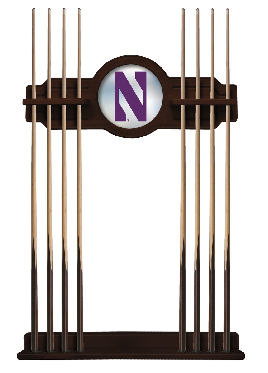Picture of Holland Bar Stool CueETudNthwst Northwestern University Cue Rack - English Tudor