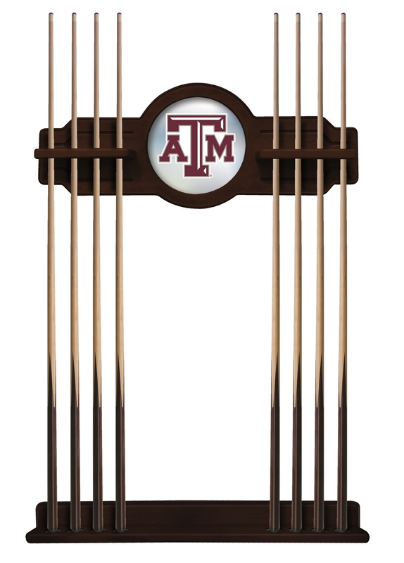 CueETudTexA-M Texas A & M University Cue Rack - English Tudor
