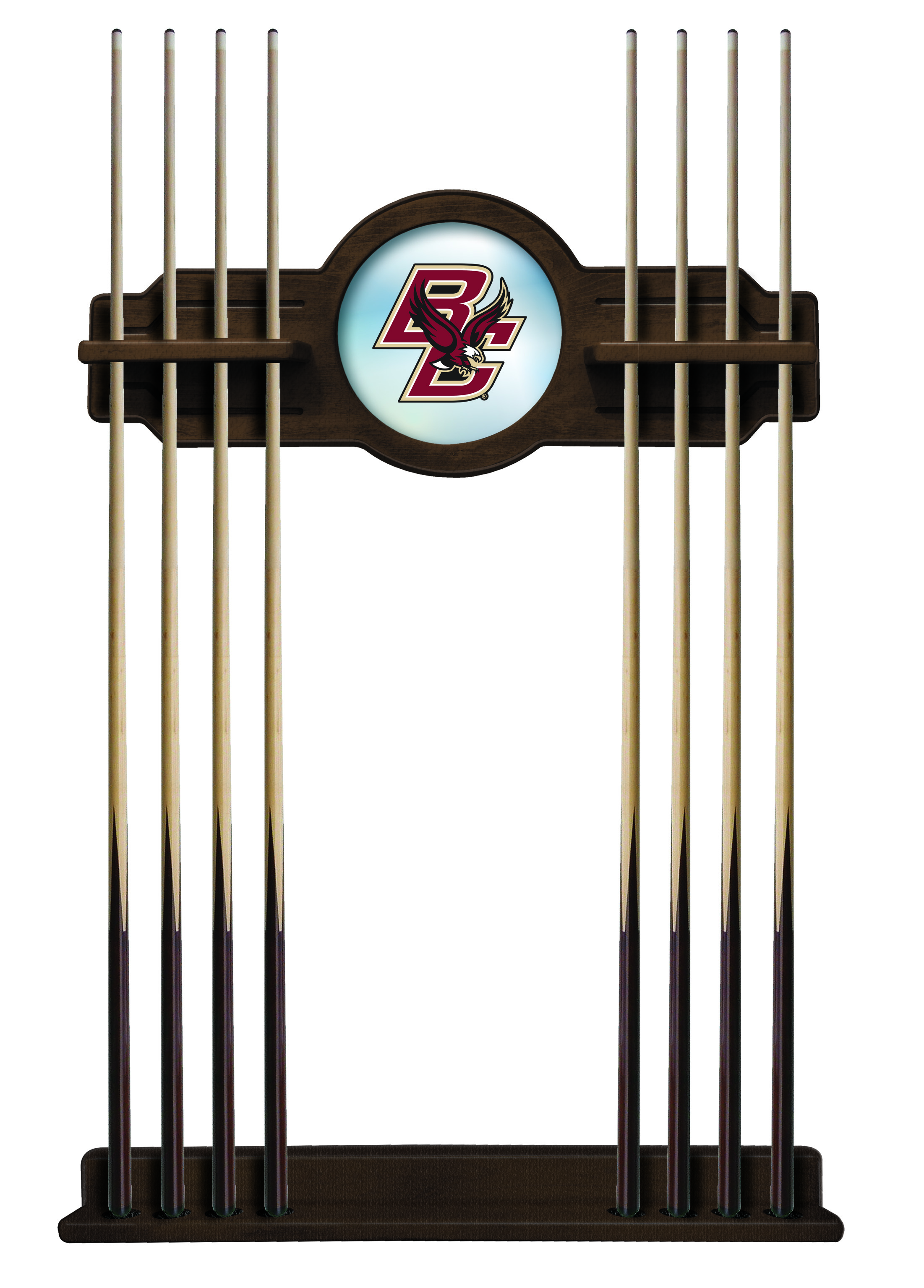 Picture of Holland Bar Stool CueNavBostnC Boston College Cue Rack - Navajo