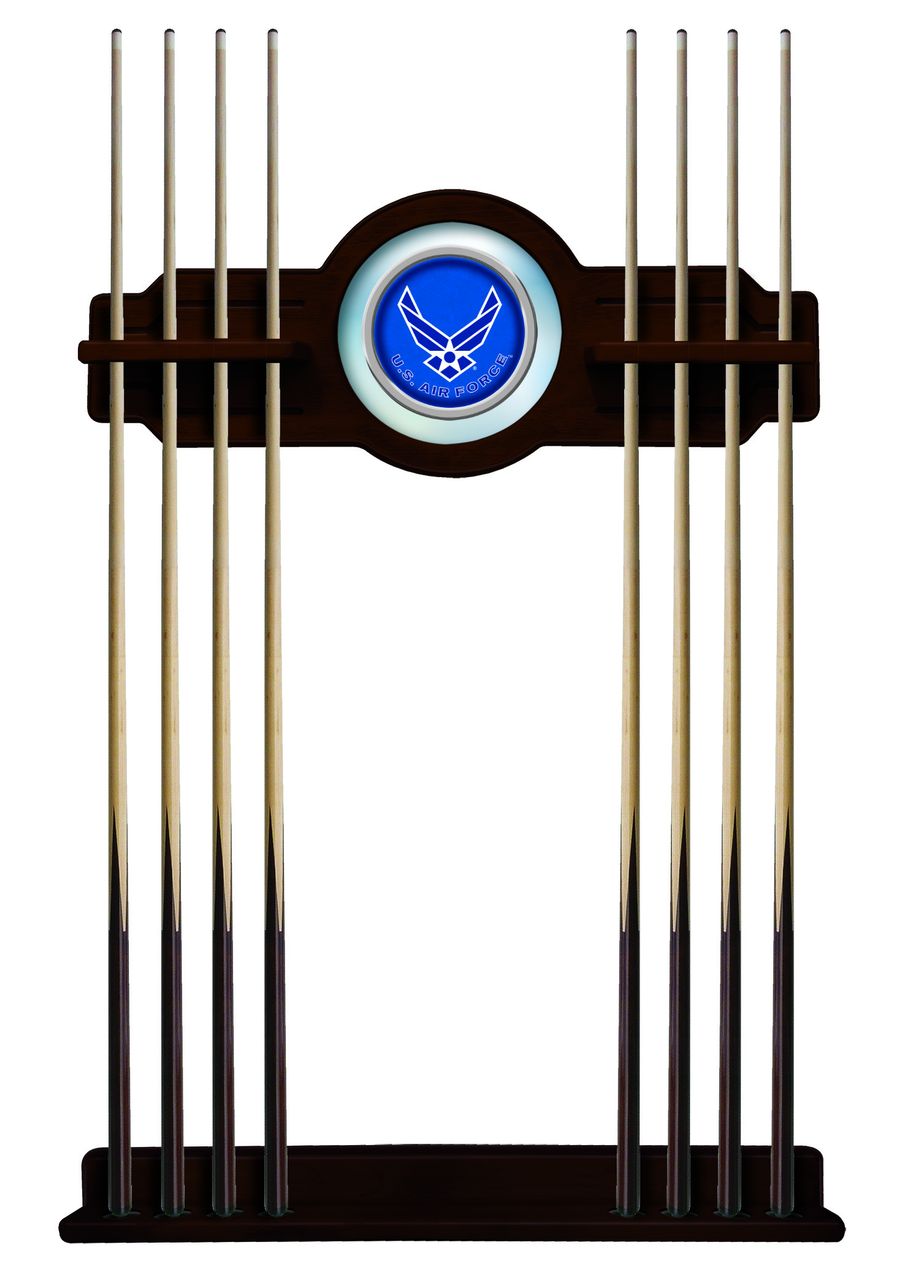 Picture of Holland Bar Stool CueETudAirFor United States Air force Cue Rack - English Tudor