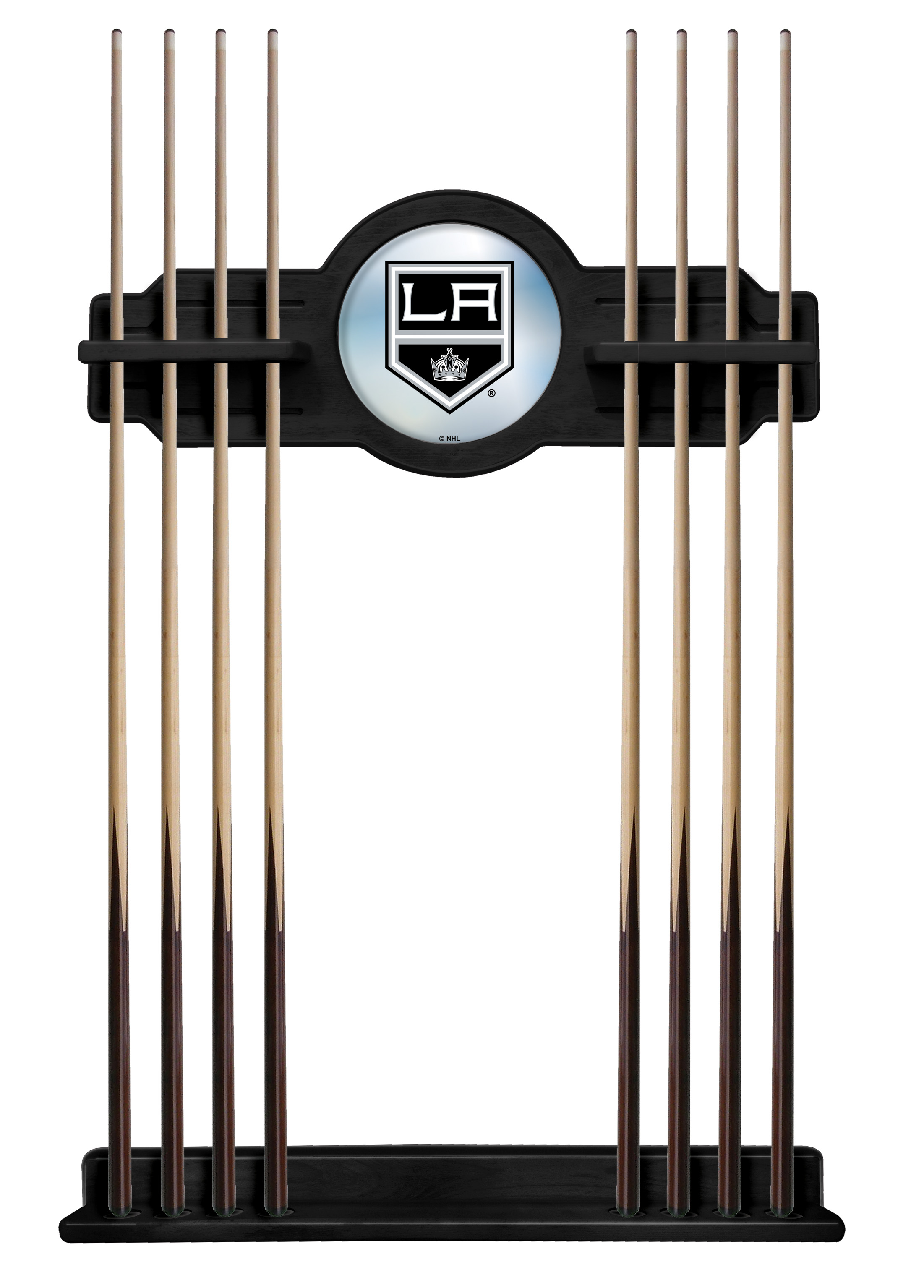 CueBKLAKing Los Angeles Kings Cue Rack - Black