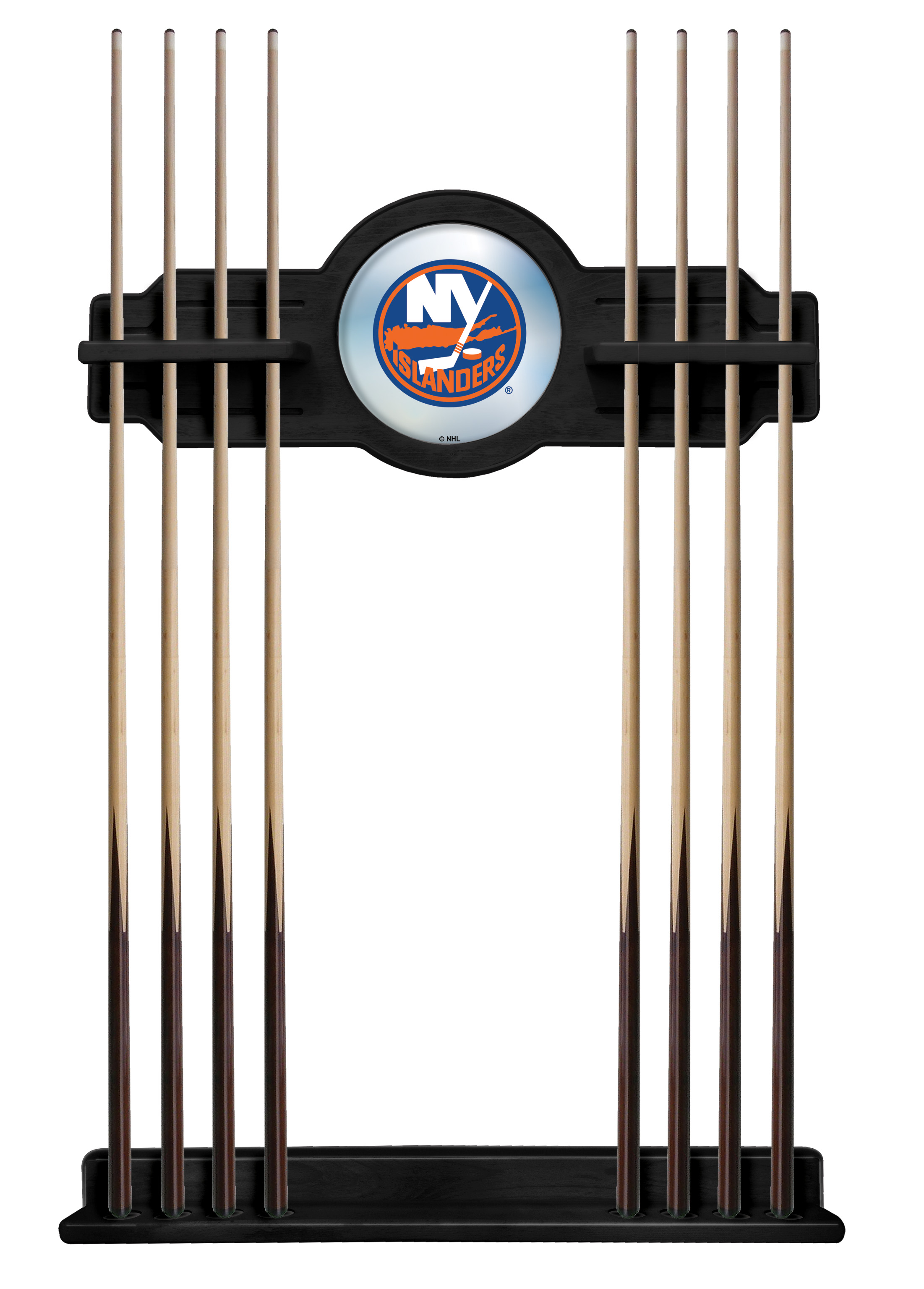 CueBKNYIsln New York Islanders Cue Rack - Black