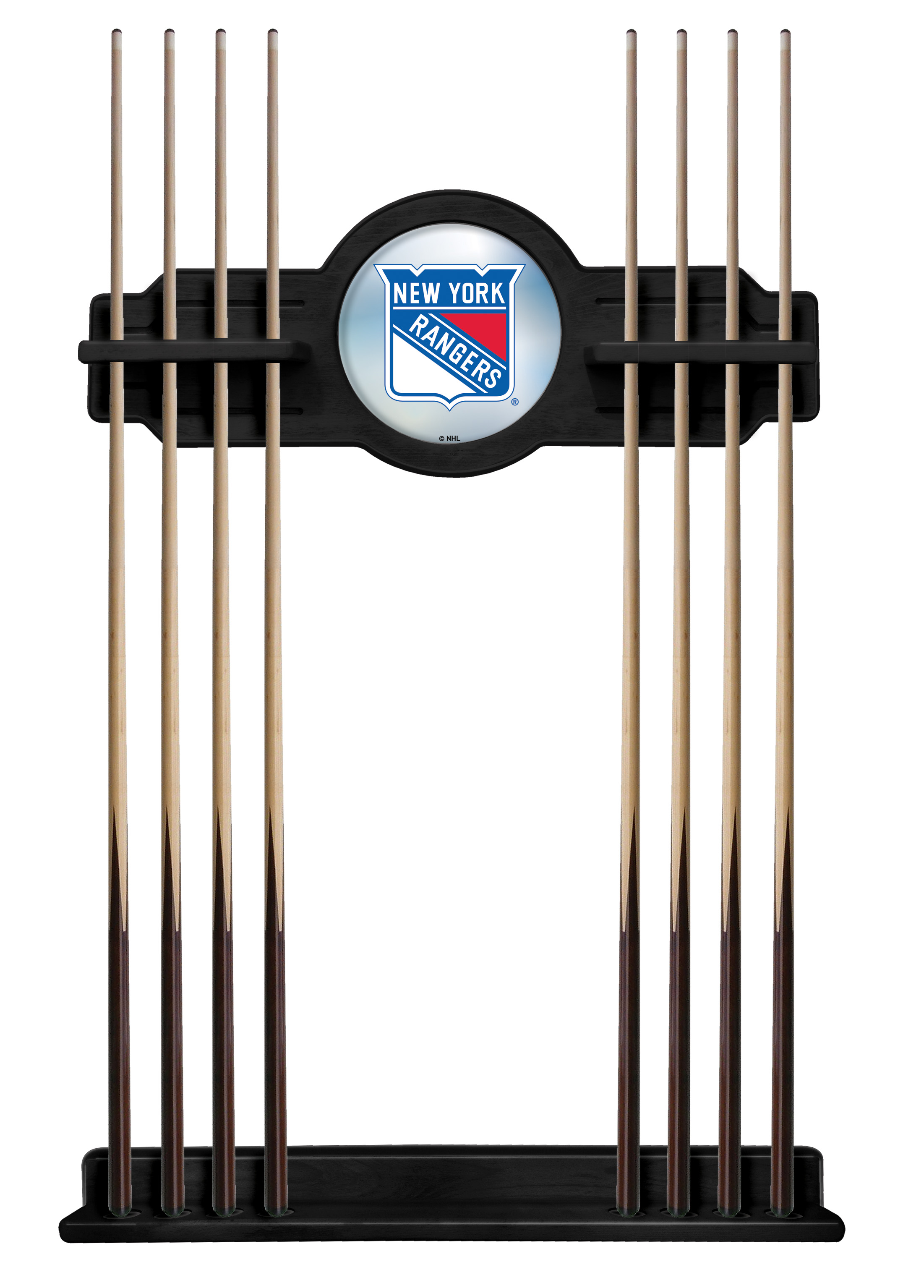 CueBKNYRang New York Rangers Cue Rack - Black