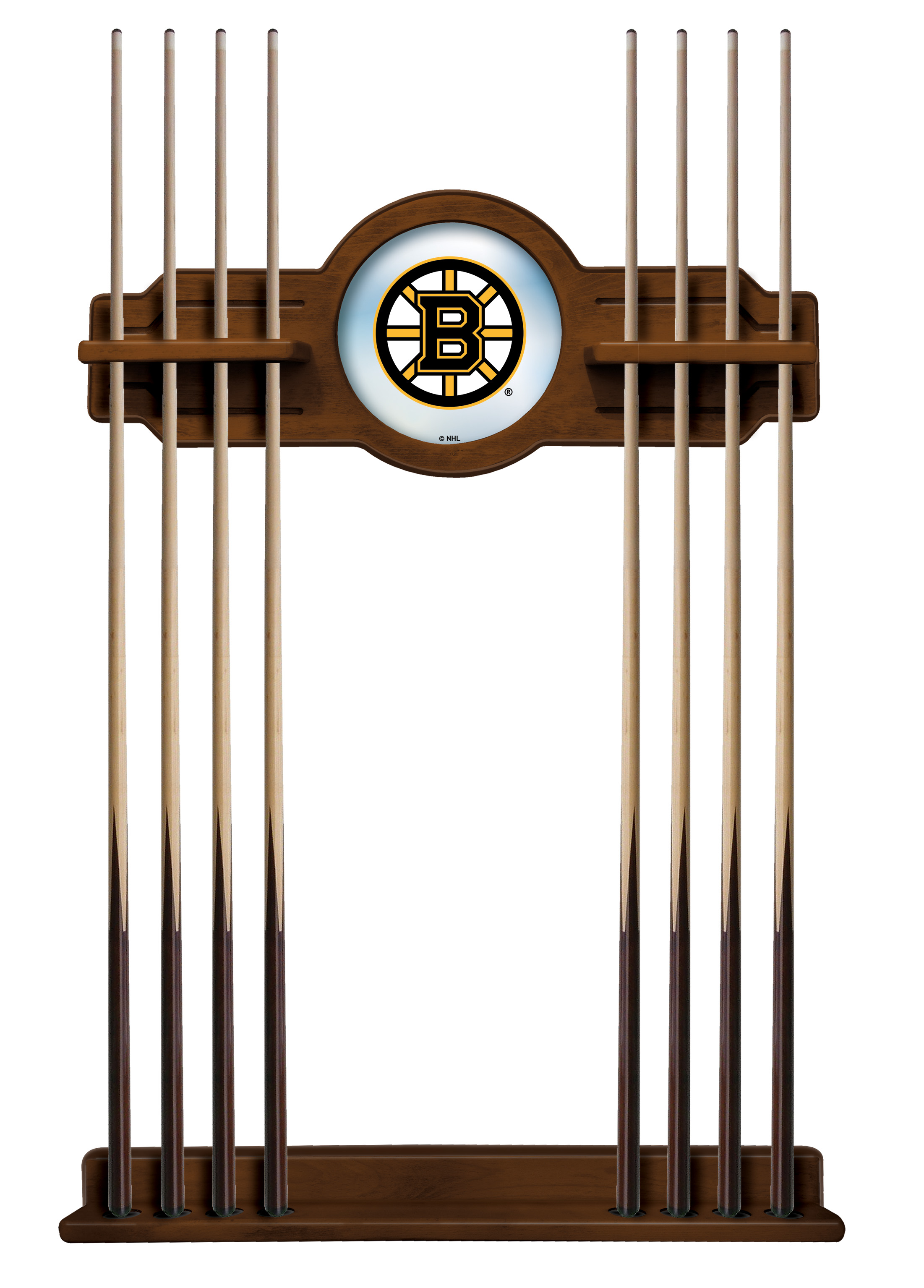 CueChrdBosBru Boston Bruins Cue Rack - Chardonnay