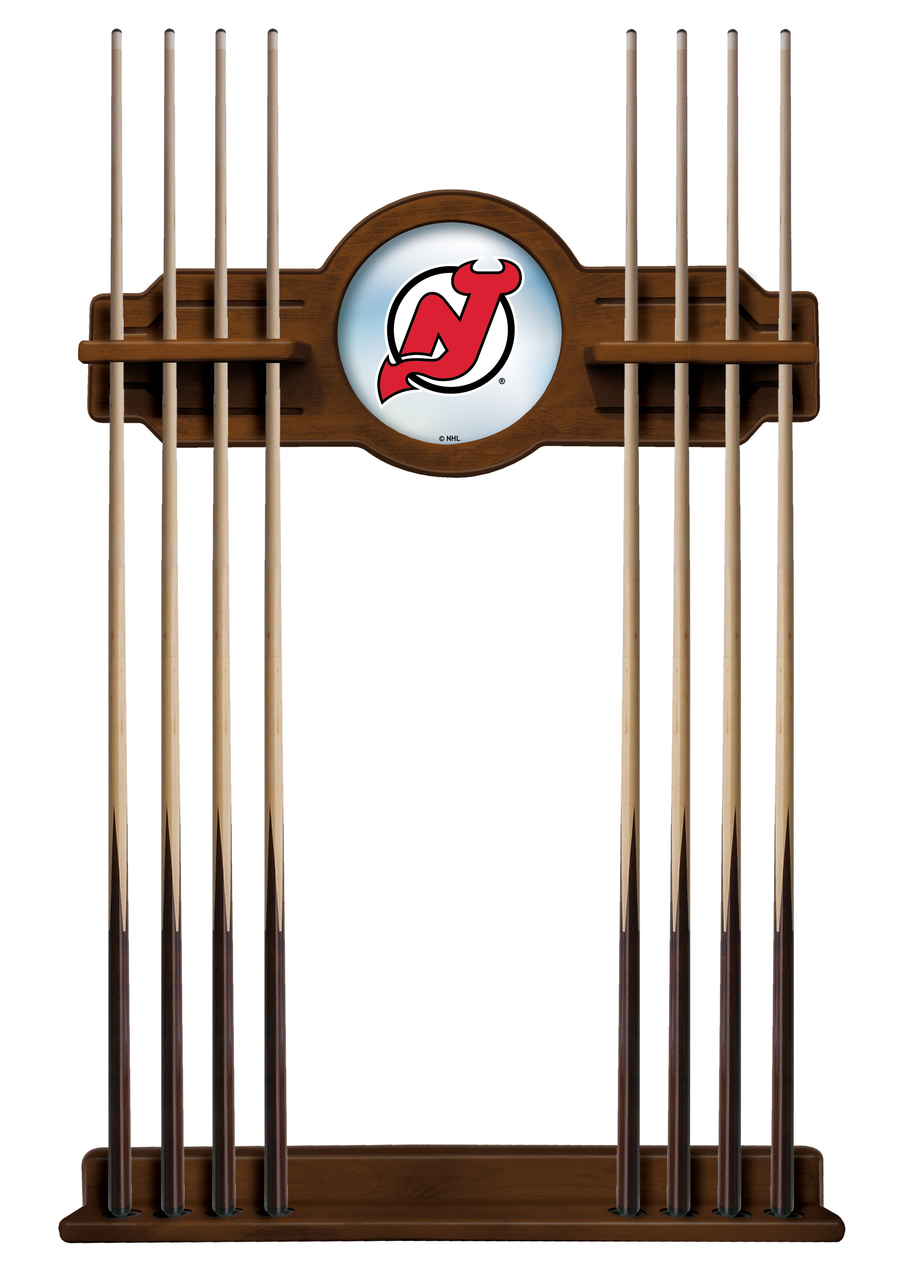 CueChrdNJDevl New Jersey Devils Cue Rack - Chardonnay