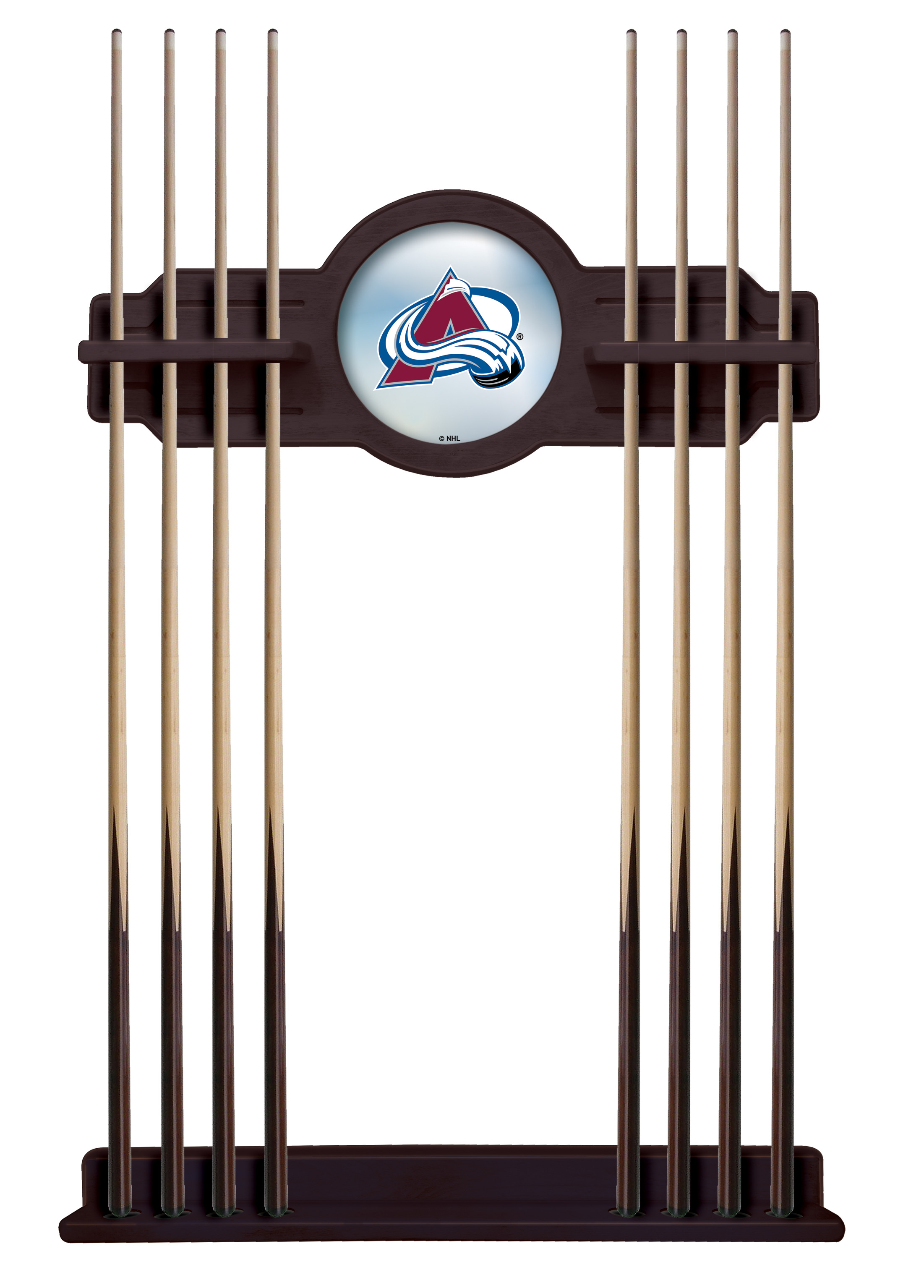 Colorado Avalanche Cue Rack - English Tudor