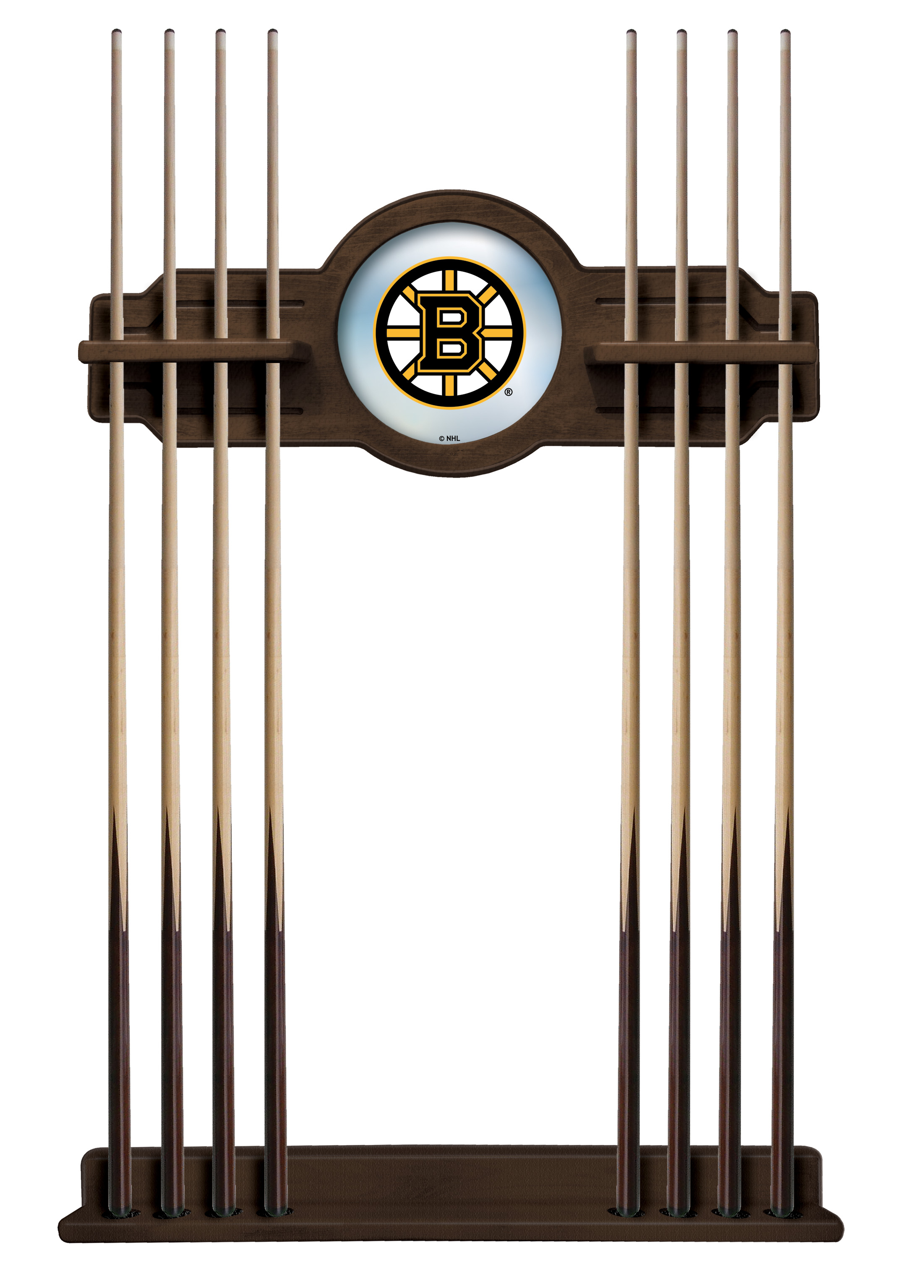 CueNavBosBru Boston Bruins Cue Rack - Chardonnay