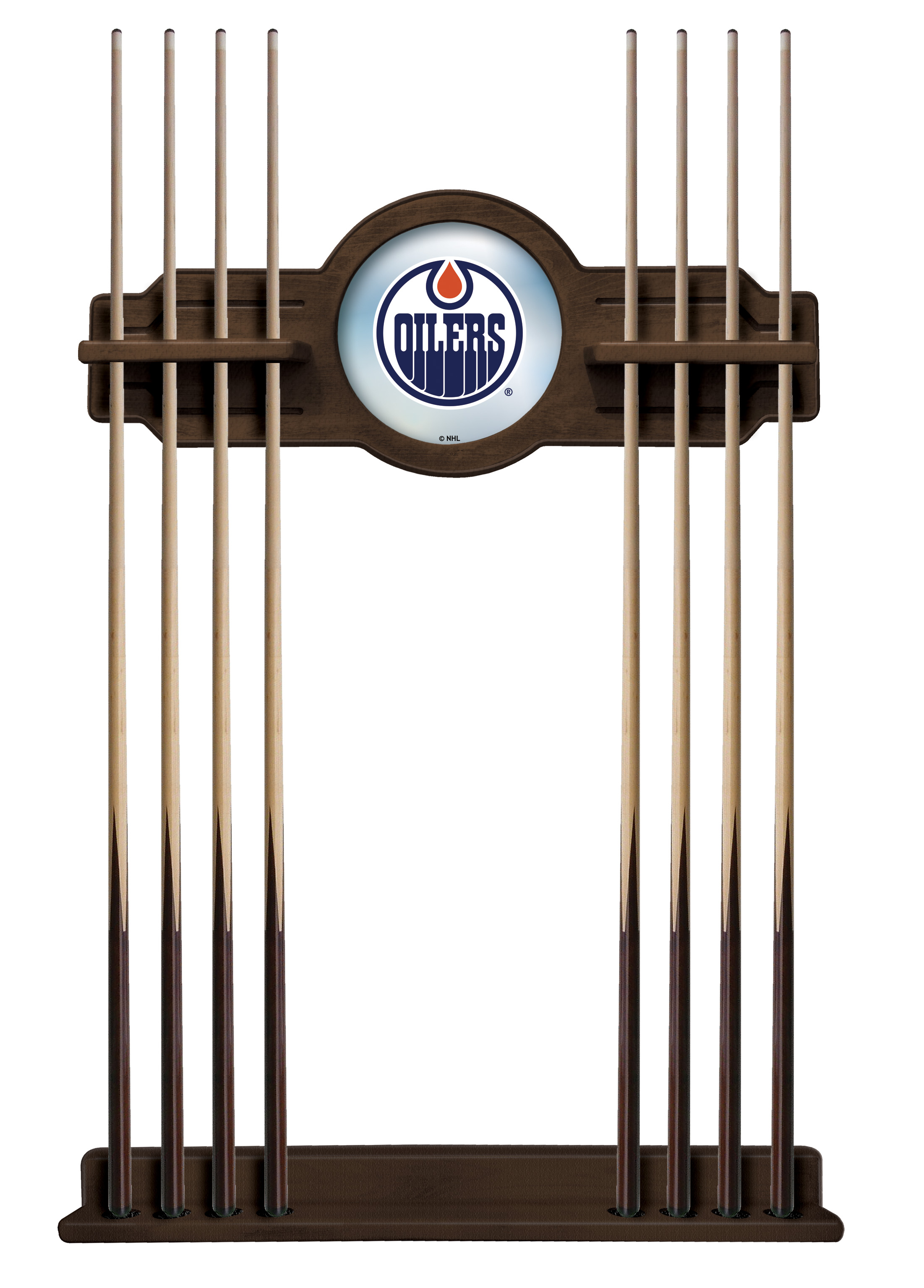 CueNavEdmOil Edmonton Oilers Cue Rack - Chardonnay