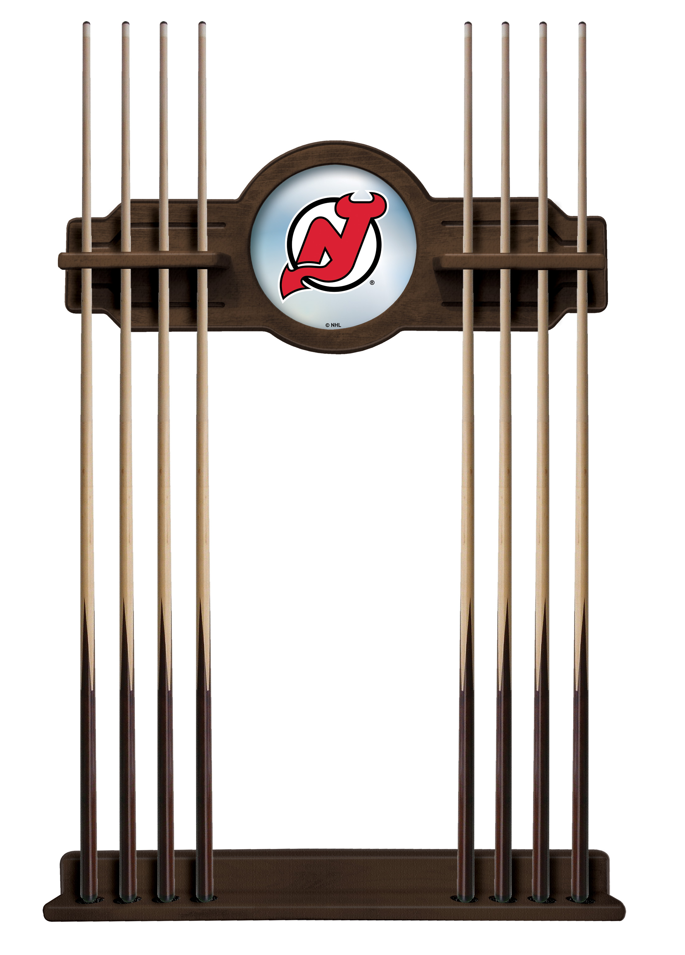 CueNavNJDevl New Jersey Devils Cue Rack - Chardonnay