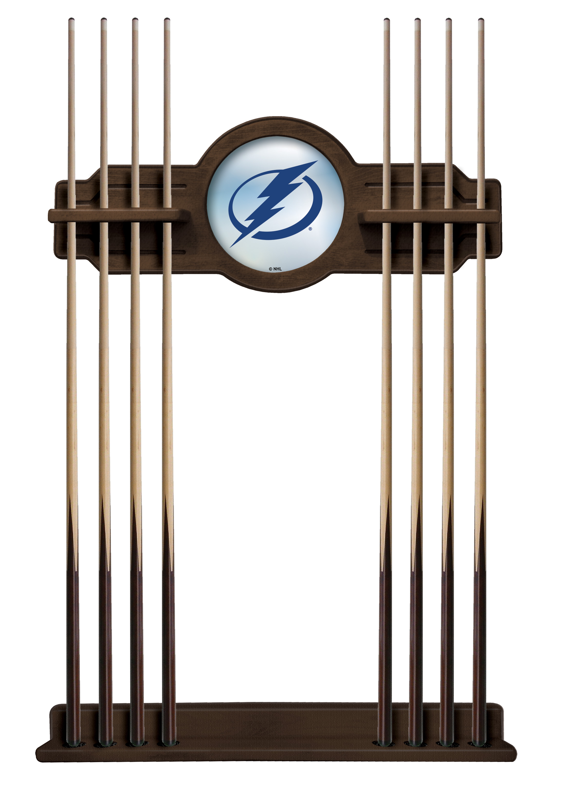 CueNavTBLght Tampa Bay Lightning Cue Rack - Chardonnay