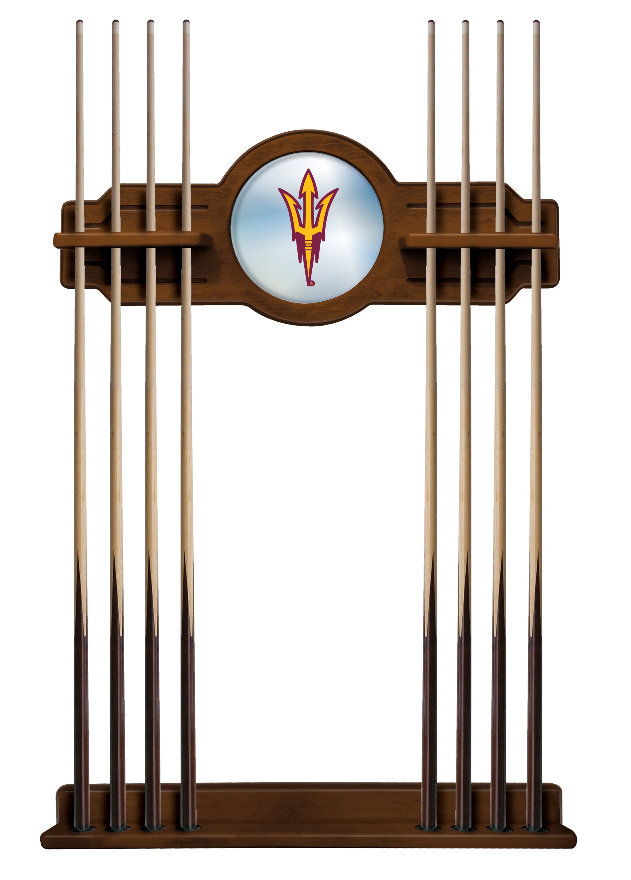 CueChrdArizSt-F Arizona State Sun Devils Pitchfork Pool Cue Rack
