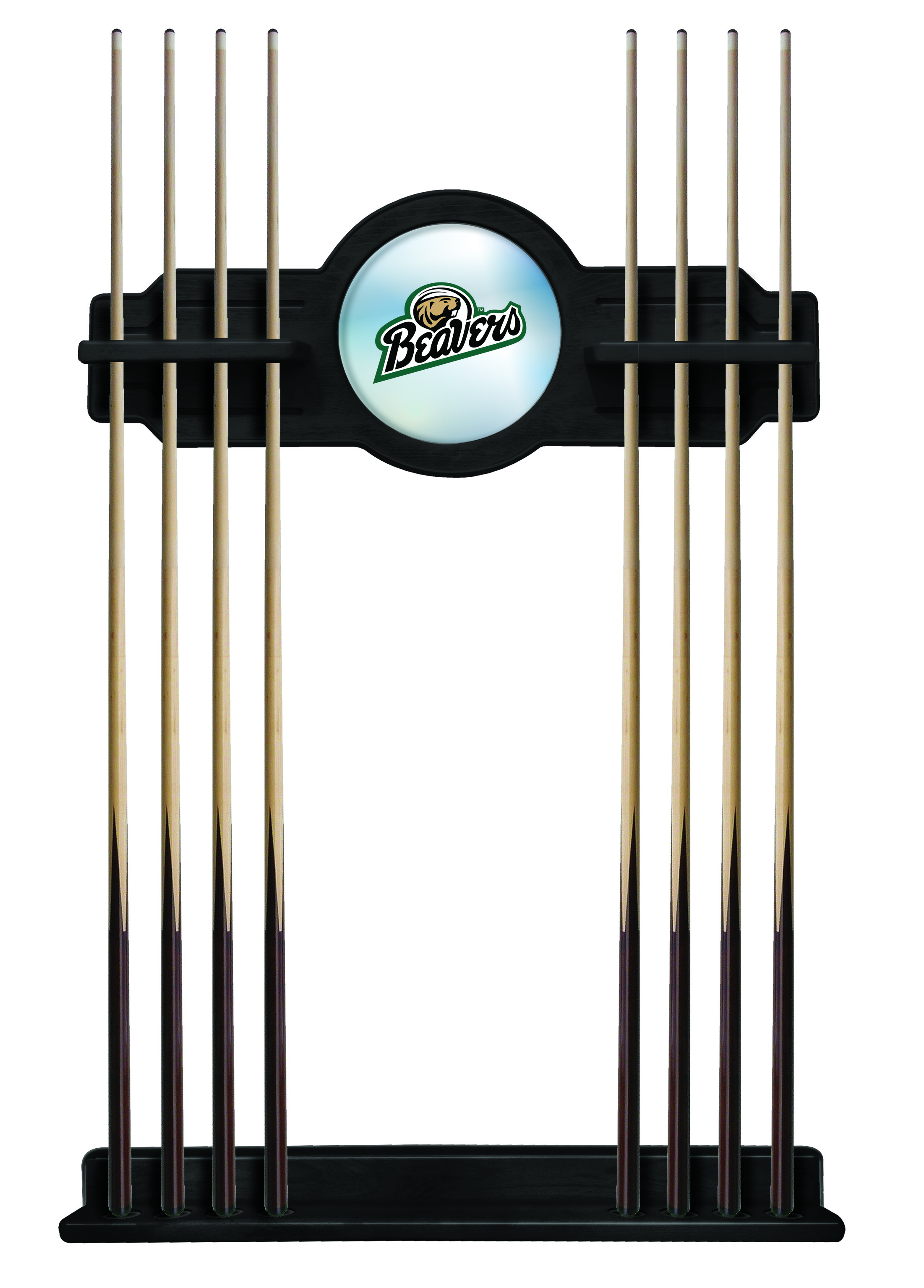 Picture of Holland Bar Stool CueBKBmijSt Bemidji State Cue Rack - Black
