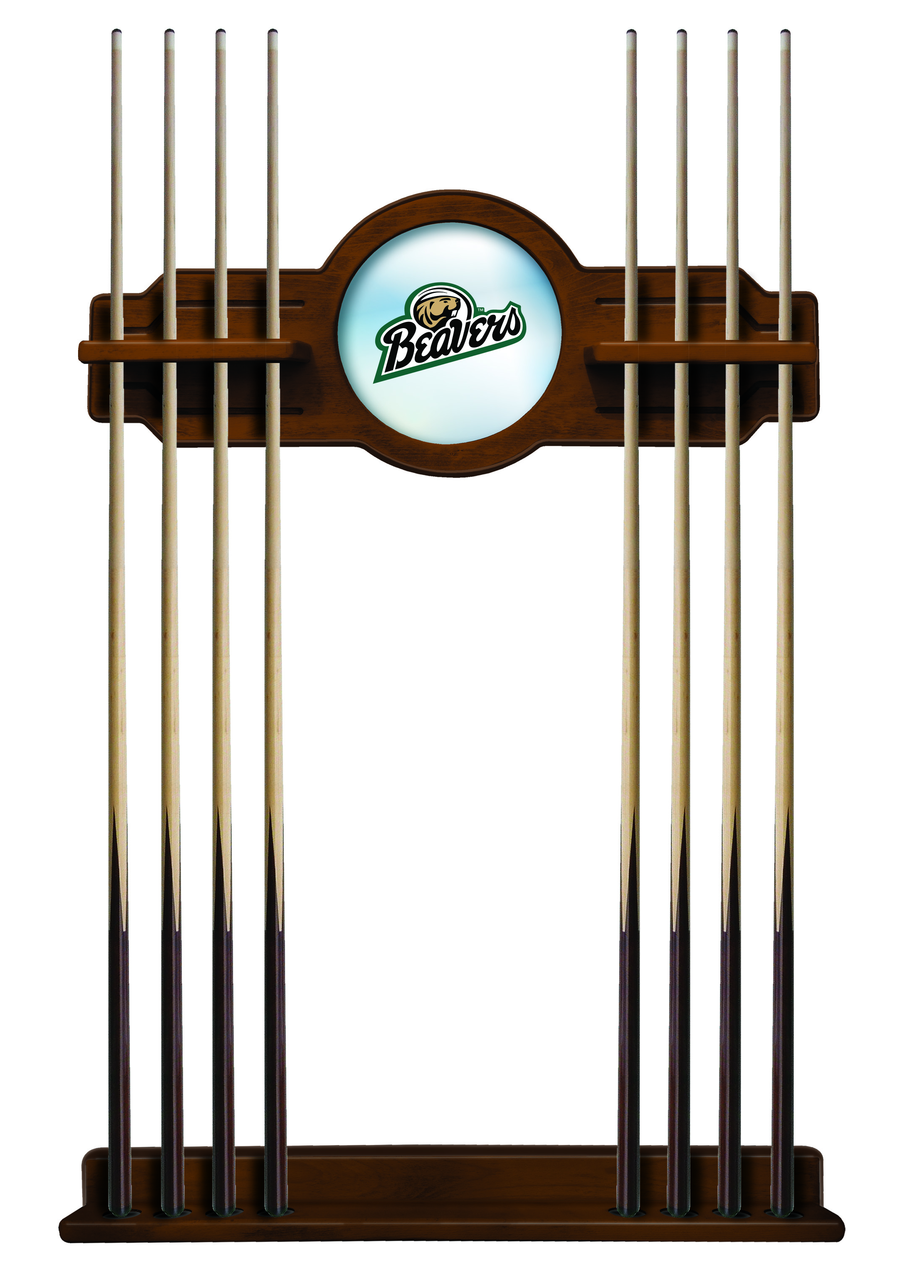 CueChrdBmijSt Bemidji State Cue Rack - Chardonnay